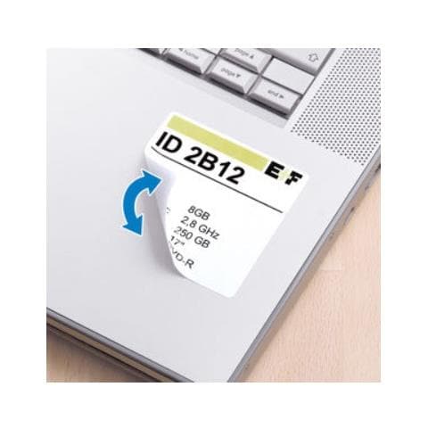 Carta per Stampanti Laser a Colori per CD e DVD Bianco 25 Pezzi 10107 - Foto 1